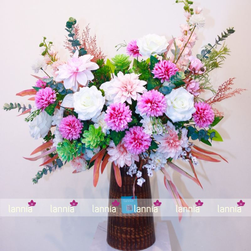 HOA LỤA CAO CẤP (HL13)